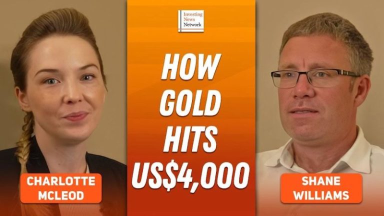 Gold to Hit US$4,000, Driver for Next Leg Up — West Red Lake’s Shane Williams